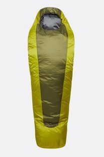 Спальний мішок Rab Solar Eco 0 Regular, (5&deg;C), 185 см - Left Zip, Chlorite Green (QSS-13-CHG-REG-LZ)