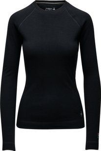 Кофта жіноча Smartwool Women's Merino 250 Baselayer Crew Boxed, Black, XL (SW SW016370.001-XL)