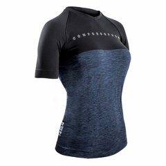 Женская футболка Compressport Training Tshirt SS W - Black Edition 2018, Black, L (TSTNW-10Y-3L)