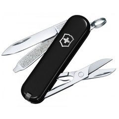 Швейцарский складной нож Victorinox Classic SD, 7 функций, 58 мм, Black (VKX 0.6223.L1901)