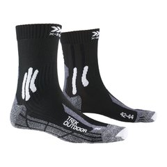 Носки X-Socks Trek Outdoor, Opal Black/Dolomite Grey Melange, 35-38 (XS-TS13S19U.B010-35-38)