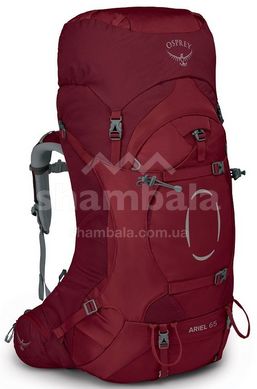 Рюкзак жіночий Osprey Ariel 65 Claret Red, WM/L (009.2415)