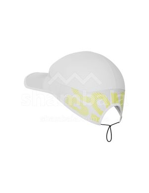 Кепка Compressport Pro Racing Cap, White/Evening Primrose, One Size (CU00003B 019 0TU)
