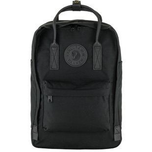 Рюкзак Fjallraven Kanken No. 2 Black Laptop 15, Black (7323450899417)