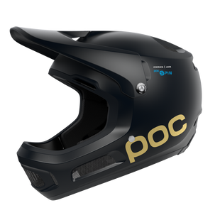 Велошолом POC Coron Air SPIN Fabio Ed. Uranium Black Matt / Gold, M / L (PC106678372MLG1)