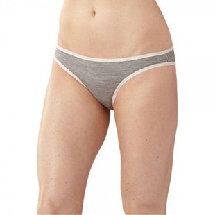 Труси жіночі Smartwool NTS Micro 150 Pattern Bikini Silver Gray, р. L (SW SN421.040-L)