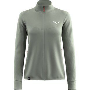 Жіноча флісова кофта Salewa Puez Waffle Hybrid PL Jacket W, Green Shadow, 40/34 (28860/5130 40/34)