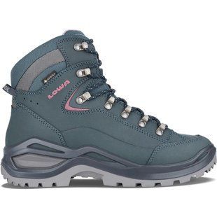 Черевики трекінгові жіночі LOWA Renegade Evo GTX MID W, Steel Blue/Old Rose, 36.0 (321916-9327-36.0)