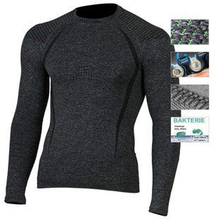 Термофутболка мужская Lasting TOLO, серый, S / M (8595067887111)