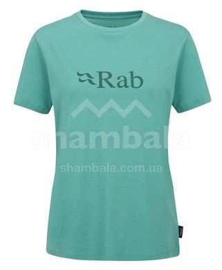 Футболка женская Rab Tuku Logo Tee Wmns, Glacier Blue, 12 (RB QCC-08-GB-12)