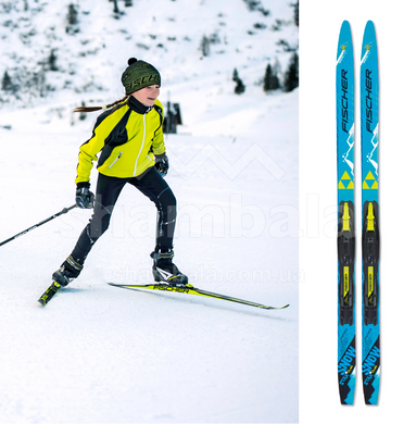 Лыжи детские Fischer Snowstar Crown MTDN64520+S70217, 110, 54-48-52 (NV64520)