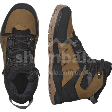 Мужские зимние ботинки Salomon Outchill TS WP, Rubber/Black/Magnet, 44 2/3 (SLM s473819-10)