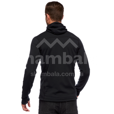 Чоловіча флісова кофта Black Diamond M Coefficient Fleece Hoody, Black, M (BD 744020.0002-M)