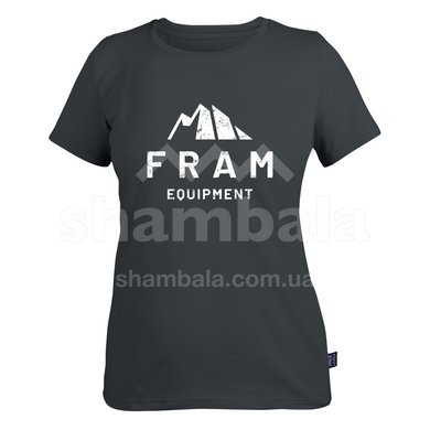 Футболка женская Fram Equipment "Fram-Equipment", Black, XS (id_7013)