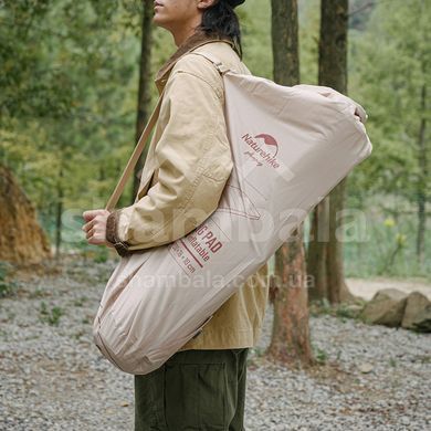 Самонадувающийся матрас двухместный Naturehike NH20FCD08, Beige (6927595719695)