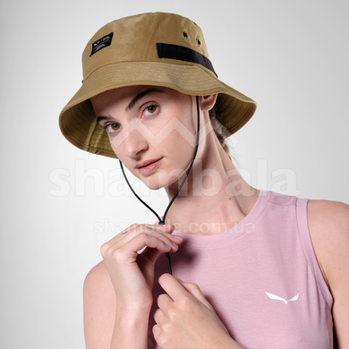 Панама Salewa Puez Hemp Brimmed Hat, Green Dark Olive, M/58 (28924/5280 M/58)