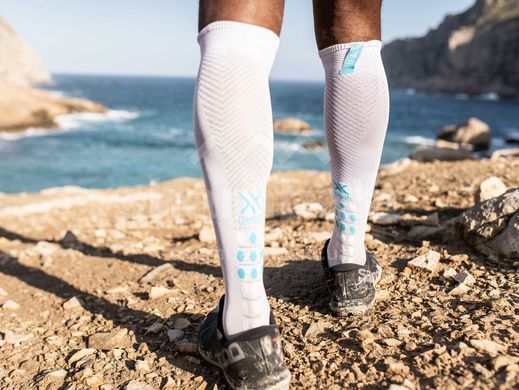 Компрессионные гольфы Compressport Full Socks Race Oxygen, White, T3 (SU00005B 001 0T3)