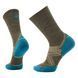 Шкарпетки чоловічі Smartwool Run Cold Weather Targeted Cushion Crewi, Military Olive, L (SW SW001905.D11-L)
