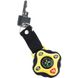Брелок-компас Munkees 3155 Key Fod Compass Black-Yellow (MNKS 3155-BY)