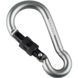 Карабін Munkees Pear with Screw Lock 8 мм x 80 мм, Grey (6932057832492)