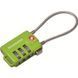 Брелок-замок Munkees 3609 TSA Cable Combi Lock Lime (MNKS 3609-LM)