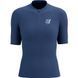 Футболка женская Compressport Trail Racing Postural SS Top W 2025, Indigo, S (7630102591576)