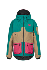 Горнолыжная женская теплая мембранная куртка Picture Organic Haakon W 2023, dark sea, S (WVT262A-S)