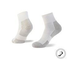 Туристические носки Na Giean Medium Weight Micro, White, S (37-40) (NGMM0001-S)