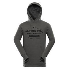 Мужская худи с карманом кенгуру Alpine Pro LEW, р.XL - Green (MSWU296 558)