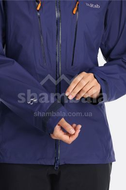 Мембранна куртка жіноча Rab Latok Alpine GTX Jacket Wmns, Orion Blue, 16 (QWH-27-ORB-16)
