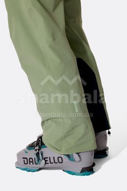 Штани жіночі Rab Kinetic Alpine Stretch Bib Wmns, Dark Fig Green, M Regular (RB QWI-78-DFG-12-RG)