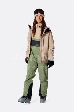 Штани жіночі Rab Kinetic Alpine Stretch Bib Wmns, Dark Fig Green, M Regular (RB QWI-78-DFG-12-RG)