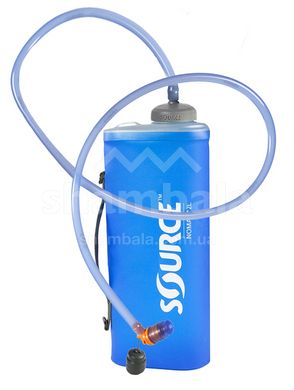 Адаптер для питної системи Source Tube adaptor for soft flask-90 cm + with angle, Gray (7297210919229)