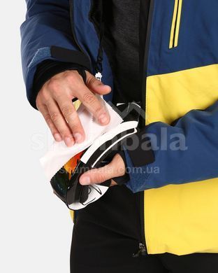 Гірськолижна чоловіча мембранна куртка Kilpi TONNSI-M, yellow, S (UM0109KIYELS)