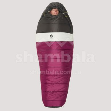 Спальный мешок женский Sierra Designs Synthesis 20 Regular W (-7/-13° C), 173 см - Double Zip, Pink/Black/White (SD 70613720R)