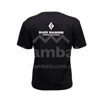 Футболка жіноча Black Diamond W Equipment For Alpinist SS Tee, Black, L (BD 7301920002LRG1)