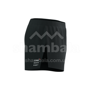 Шорти чоловічі Compressport Racing Split Short M, Black, M (7640314045590)