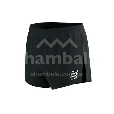 Шорти чоловічі Compressport Racing Split Short M, Black, M (7640314045590)