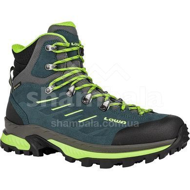 Черевики трекінгові чоловічі LOWA Randir GTX MID, Blue/Lime, 46.5 (211770-6003-46.5)
