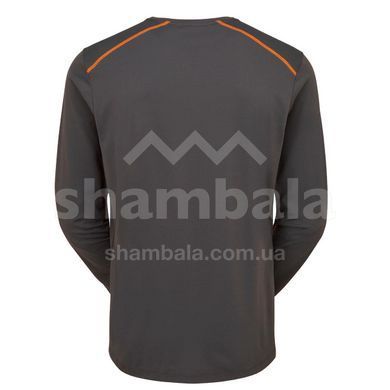 Футболка з довгим рукавом чоловіча Rab Force LS Tee, Graphene, XL (RB QBL-07-GRH-XLG)