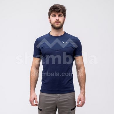 Чоловіча футболка Salewa Alpine Hemp Men's T-Shirt, Blue, 46 / S (280613960)
