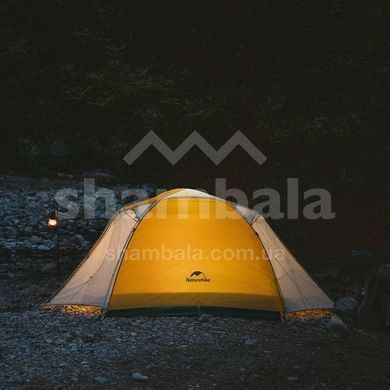 Намет тримісний Naturehike CNK2300ZP024, Yellow (6976023923661)