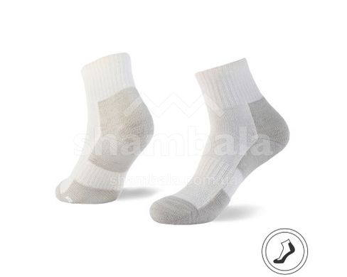 Туристичні шкарпетки Na Giean Medium Weight Micro, White, S (37-40) (NGMM0001-S)