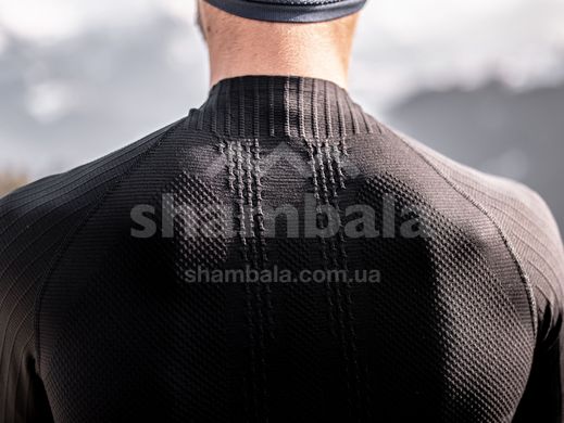 Термофутболка мужская с длинным рукавом Compressport 3D Thermo 110g LS Tshirt, Black, L/XL (TS3D-LS-110-99-3L)