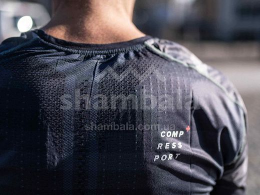 Чоловіча футболка Compressport Racing SS Tshirt, Black, M (AM00016B 990 00M)