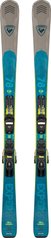 Горные лыжи + крепление Rossignol Experience 78 Carbon Xpress XPRESS 11 GW B83, Black/Yellow, 162 cm (RS RAMFT01-162)