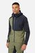 Мембранная мужская куртка Rab Cinder Kinetic Jacket, Light Khaki/Beluga, XSM (QWH-61-LKB-XSM)