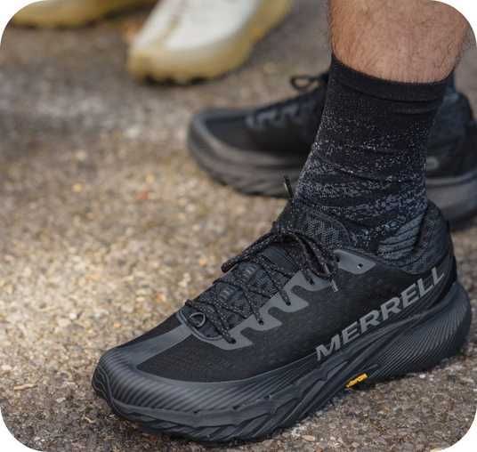 Кроссовки трекинговые мужские Merrell AGILITY PEAK 5 Black, р.42