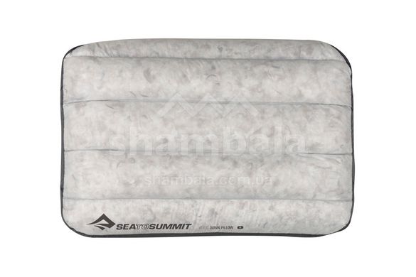 Надувная подушка з пухом Aeros Down Pillow, 12х34х24см, Grey от Sea to Summit (STS APILDOWNRGY)