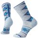 Жіночі шкарпетки Smartwool Tiva Crew Blue Ice Heather, р.M (SW 10402.557-M)